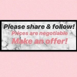 $Negotiable...$hare & Follow*Make an Offer!*